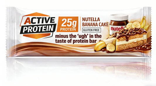 Banana Nutella Cake Protein Bar