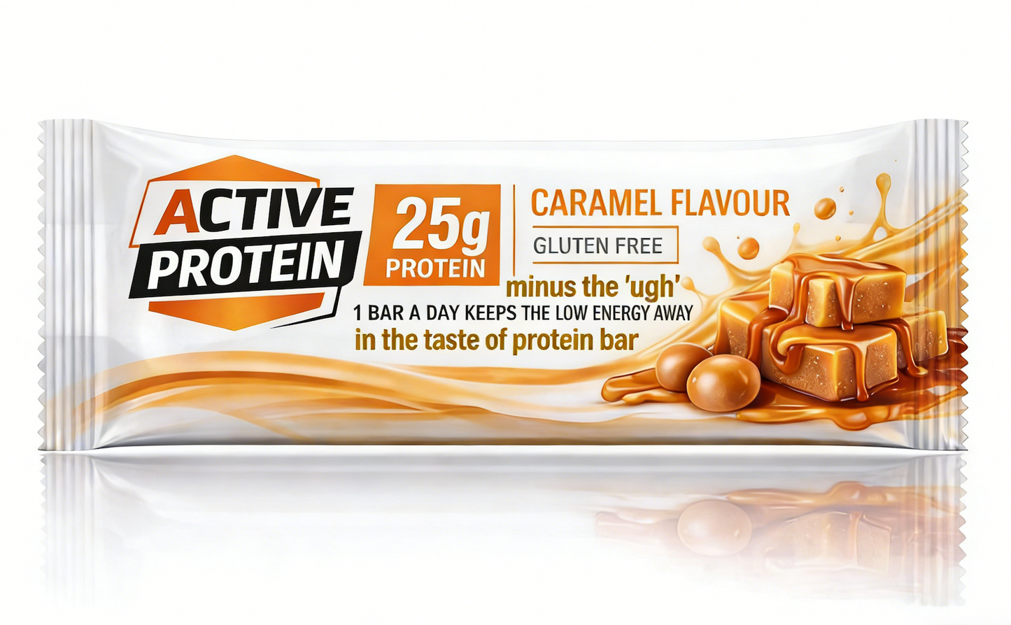 Caramel Flavour Protein Bar (25g)